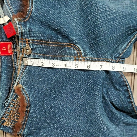 *Buffalo David Bitton Jeans Fur Trim Women's Jeans Size 28 - Picture 5 of 11